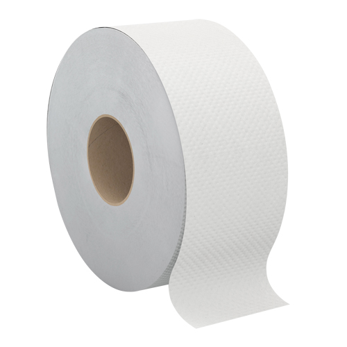 Pro Select Toilet Paper, Jumbo Roll, 2 Ply, 500' Length, White Nia-Chem Ltd.