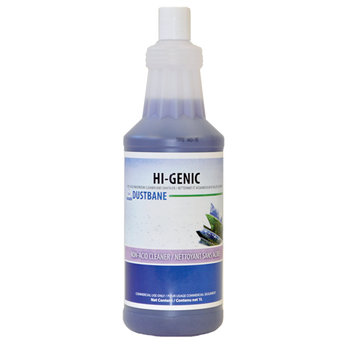 Nettoyant et assainisseur pour salle de bain Hi-Genic, 1 L, Bouteille Nia-Chem Ltd.