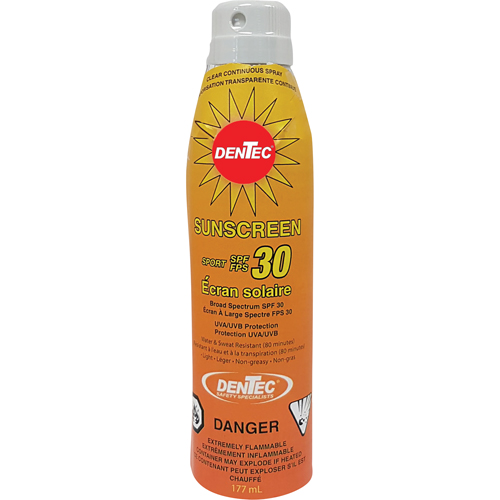&eacute;cran solaire Shield, FPS 30, A&eacute;rosol Nia-Chem Ltd.