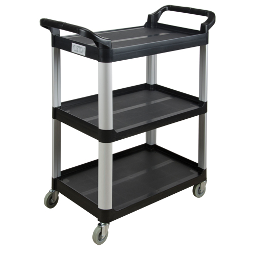 Chariot utilitaire, 3 tiers, 16-3/4" x 37" x 33-1/2", Capacit&eacute; 250 lb Nia-Chem Ltd.