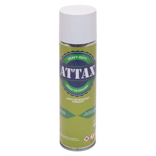 D&eacute;graissant liquide ATTAX, 16 oz, Canette a&eacute;rosol Nia-Chem Ltd.