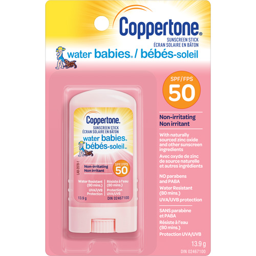 Water Babies&reg; Sunscreen, SPF 50, Stick Nia-Chem Ltd.