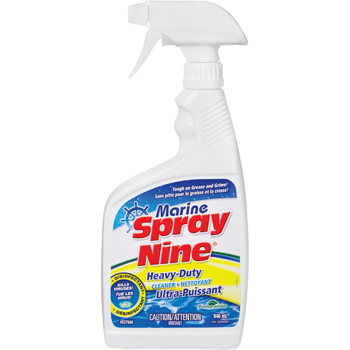 Nettoyant tout usage marin, 946 ml, Bouteille &agrave; g&acirc;chette Nia-Chem Ltd.