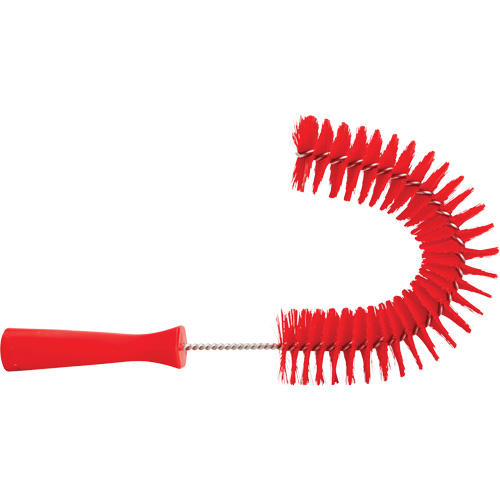 Hooked Brush, Medium/Stiff Bristles, 15-1/2" Long, Red Nia-Chem Ltd.