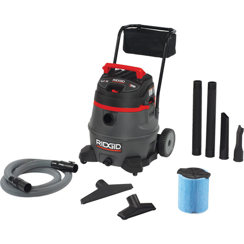 Aspirateur industriel avec chariot NXT, Secs-humides, 6 CV, 14 gal. US (53 litres) Nia-Chem Ltd.