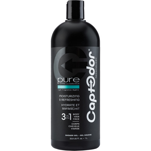 Gel douche 3 en 1, 1000 ml, Pure fraîcheur, Bouteille Nia-Chem Ltd.
