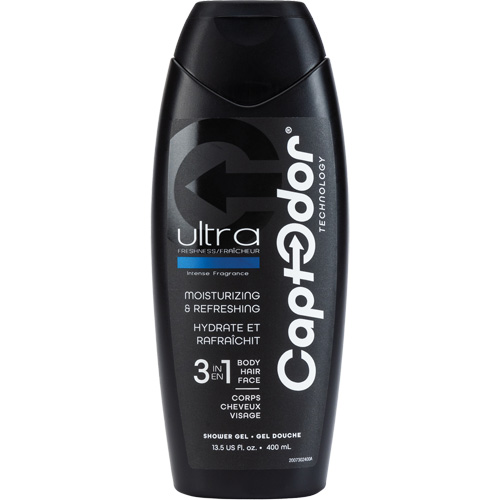 Gel douche 3 en 1, 400 ml, Ultra fraîcheur, Bouteille Nia-Chem Ltd.