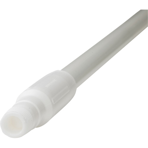 Handle, Broom/Scraper/Squeegee, White, Standard, 59" L Nia-Chem Ltd.