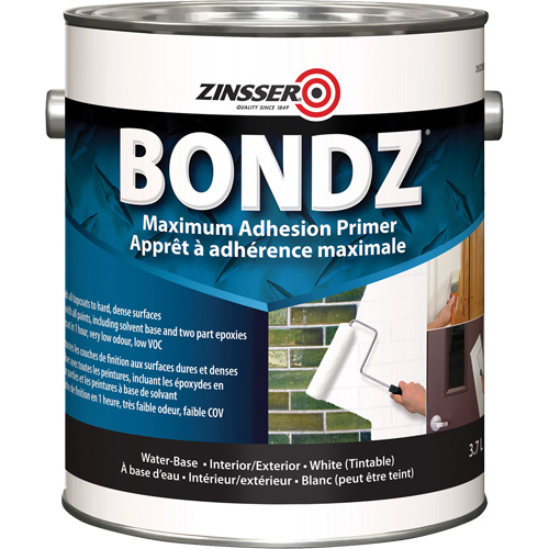 Appr&ecirc;t &agrave; adh&eacute;rence maximale Bondz, 3,78 L, Gallon, Blanc Nia-Chem Ltd.