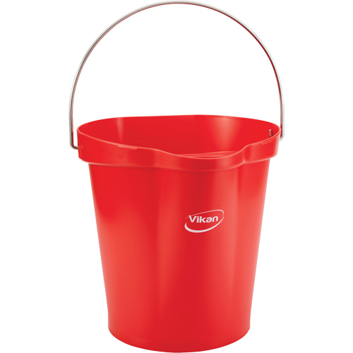 Seau pour l'hygi&egrave;ne des aliments, Rouge, 3 gal. US Nia-Chem Ltd.