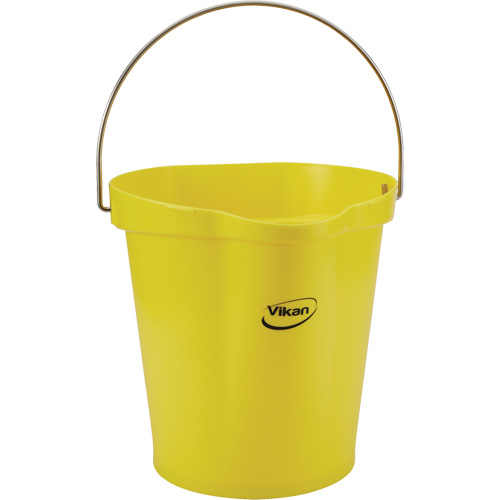 Seau pour l'hygi&egrave;ne des aliments, Jaune, 3 gal. US Nia-Chem Ltd.
