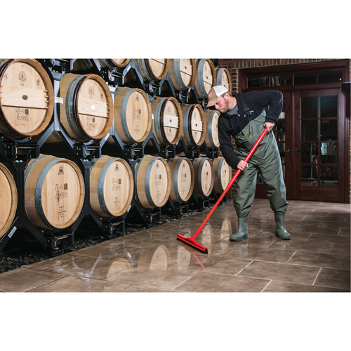 Fixed Head Food Hygiene Floor Squeegee, 20", Green Nia-Chem Ltd.