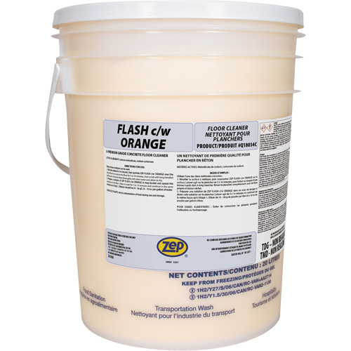 Flash Orange Premium Grade Concrete Floor Cleaner Nia-Chem Ltd.