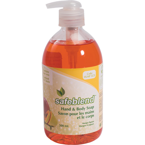 Hand & Body Soap, 500 ml, Mango & Papaya, Bottle Nia-Chem Ltd.