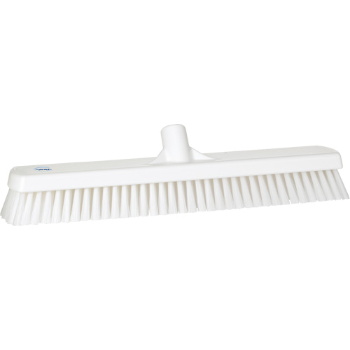 Brosse &agrave; r&eacute;curer pour planchers et murs, Crins Ferme, 19", Polyester, Blanc Nia-Chem Ltd.