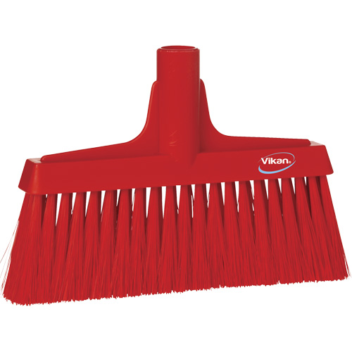 T&ecirc;te de balai droit, Crins Cors&eacute;/Fin, 10-1/4", Polyester, Rouge Nia-Chem Ltd.
