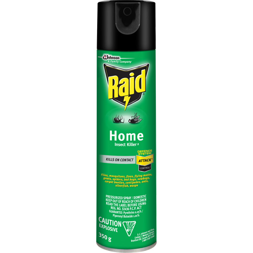 Raid&reg; Home Insect Killer, 350 g, Solvent Base Nia-Chem Ltd.