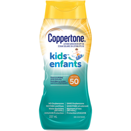 Kids Water Resistant Sunscreen, SPF 50, Lotion Nia-Chem Ltd.