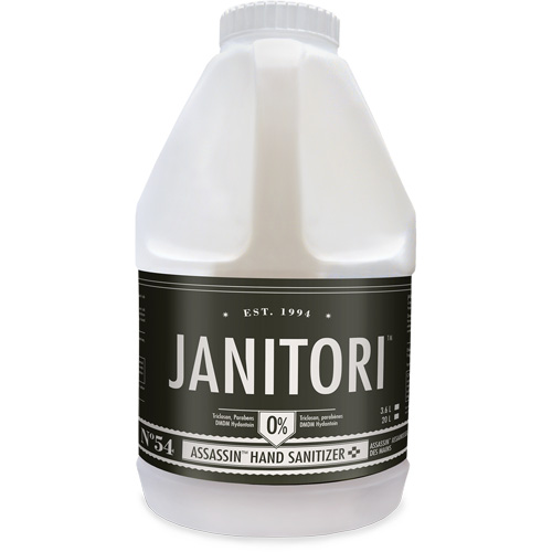 D&eacute;sinfectant pour les mains 54 Assassin, 4000 ml, Cruche, 70 % alcool Nia-Chem Ltd.