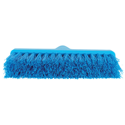Balai oblique ColorCore, Crins Moyen, 10", Polypropyl&egrave;ne, Bleu Nia-Chem Ltd.
