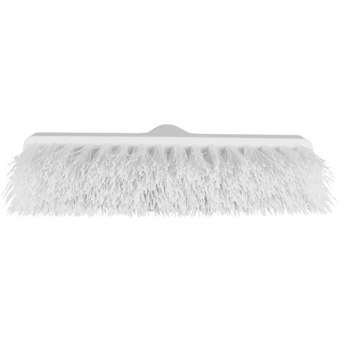 Balai oblique ColorCore, Crins Moyen, 10", Polypropyl&egrave;ne, Blanc Nia-Chem Ltd.