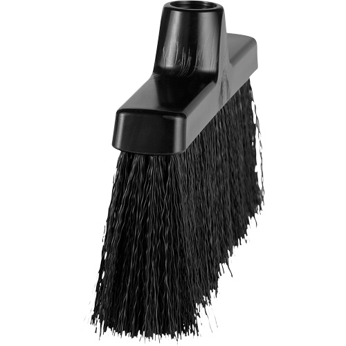ColorCore Angle Head Broom, Medium Bristles, 10", Polypropylene, Black Nia-Chem Ltd.