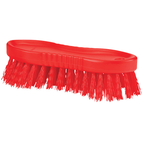 Brosse &agrave; main ColorCore, Soies Ferme, Longueur de 6", Rouge Nia-Chem Ltd.