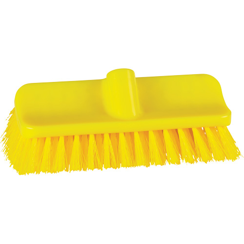 ColorCore High-Low Brush, Stiff Bristles, 10" Long, Yellow Nia-Chem Ltd.