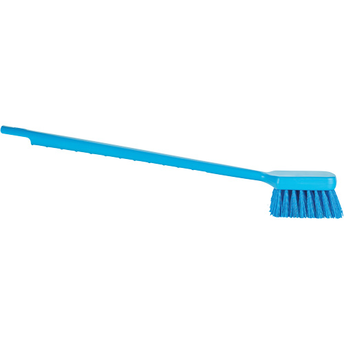 ColorCore Long Handle Brush, Stiff Bristles, 20" Long, Blue Nia-Chem Ltd.