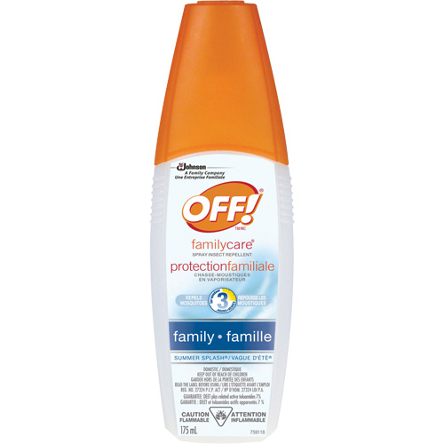 Insectifuge Off! Protection familiale &agrave; parfum de Vague d&eacute;t&eacute;, DEET &agrave; 7 %, Vaporisateur, 175 ml Nia-Chem Ltd.