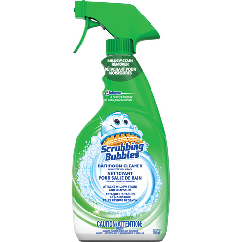 Nettoyant et d&eacute;tachant de moisissure pour salle de bain Scrubbing Bubbles, 950 ml, Bouteille &agrave; g&acirc;chette Nia-Chem Ltd.