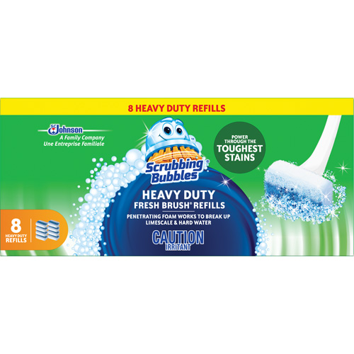 Recharge de tampons &agrave; usage intensif pour la brosse pour cuvettes Scrubbing Bubbles Fresh Brush, Recharge Nia-Chem Ltd.