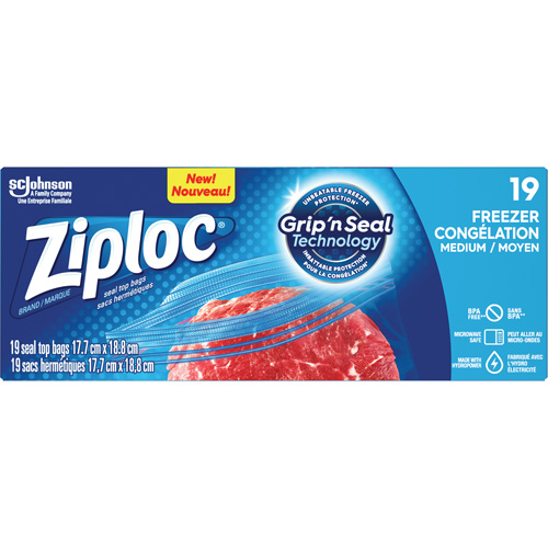 Sacs de cong&eacute;lation Ziploc Nia-Chem Ltd.