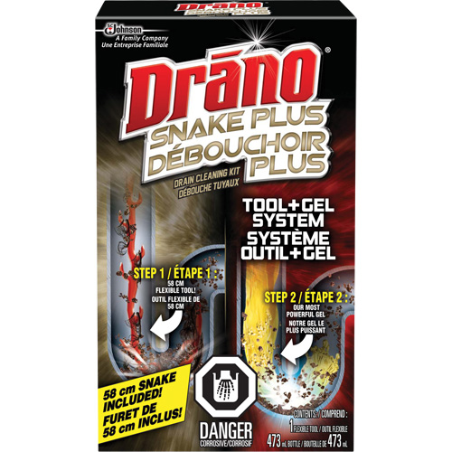 Drano&reg; Gel & Snake Tool Drain Cleaner Kit Nia-Chem Ltd.