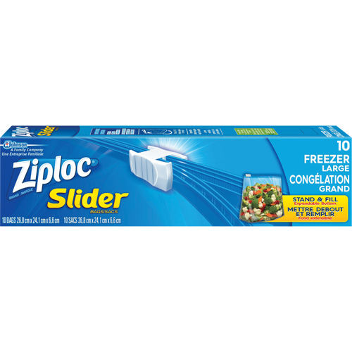 Ziploc&reg; Slider Freezer Bags Nia-Chem Ltd.