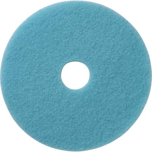 Luster Lite Floor Pads, 19", Burnishing, Light Blue Nia-Chem Ltd.