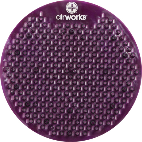 Tamis d'urinoir d&eacute;sodorisant AirWorks Splash Free Nia-Chem Ltd.