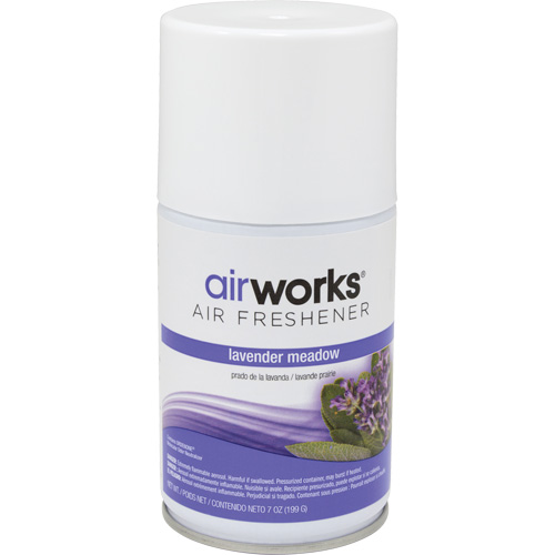 AirWorks&reg; Metered Air Fresheners, Lavender Meadow, Aerosol Can Nia-Chem Ltd.