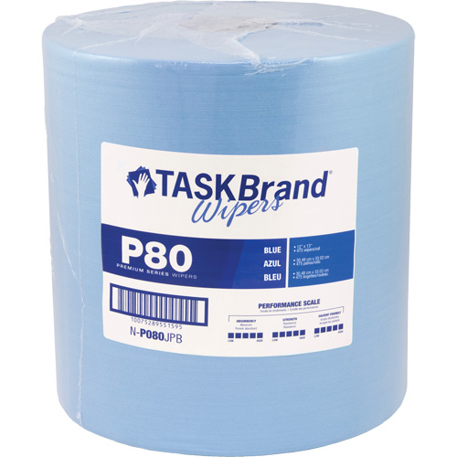 Chiffons de premi&egrave;re qualit&eacute; P80 TaskBrand, Robuste, 13" lo x 12" la Nia-Chem Ltd.