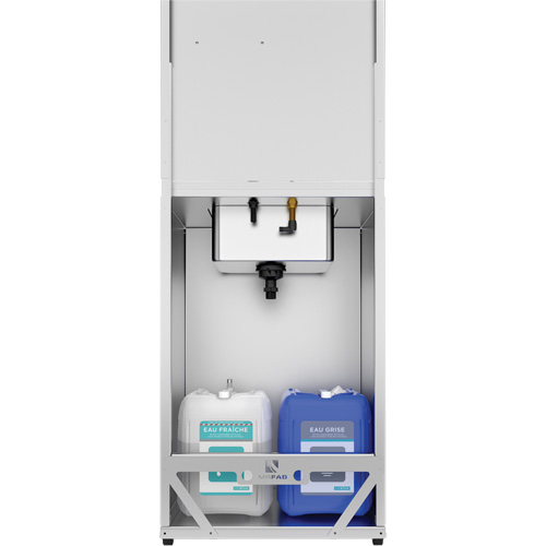 Poste de nettoyage des mains portable MRSink Nia-Chem Ltd.