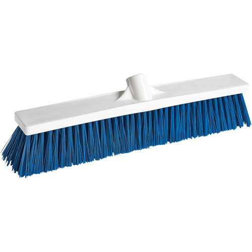 Balai-brosse pour le service alimentaire, Crins Moyen, 24", Polyester, Blanc Nia-Chem Ltd.