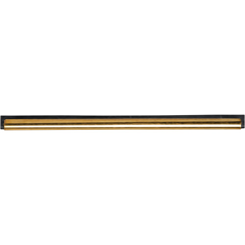 Window Squeegee Channel and Rubber, 12", Rubber, Brass Frame Nia-Chem Ltd.