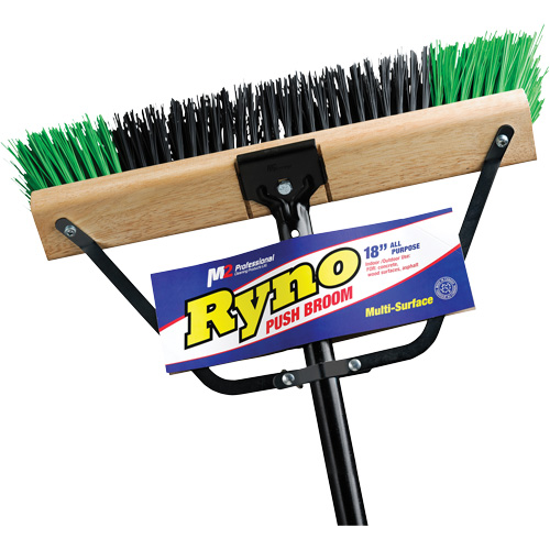 Balai-brosse &agrave; manche renforc&eacute; Ryno, 18", Ferme, Soies PVC Nia-Chem Ltd.
