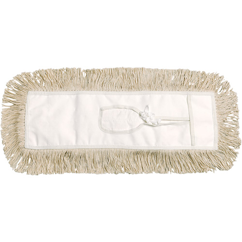 Vadrouille &agrave; &eacute;pousseter, Style &agrave; attacher, Coton, 36" lo x 5" la Nia-Chem Ltd.