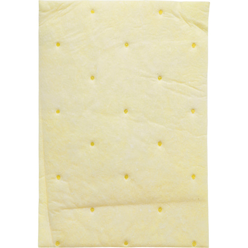 High Capacity Chemical Sorbent Pad, Hazmat, 14.5" x 9.25", 26.3 gal Absorbancy Nia-Chem Ltd.