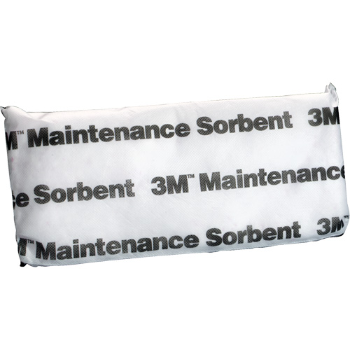 Tampon absorbant de maintenance, Huile seulement, 15" lo x 7" la, 12,6 gal absorption/pqt Nia-Chem Ltd.