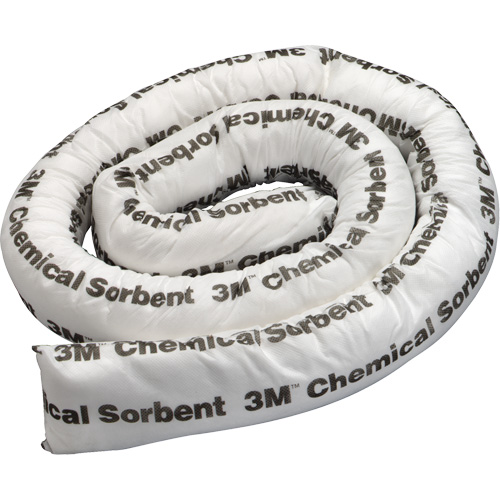 Chemical Sorbent Mini-Boom, Hazmat, 8' L x 3" W, 15.5 gal Absorbancy Nia-Chem Ltd.
