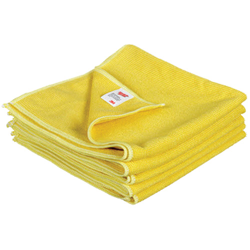 Scotch-Brite High Performance Cleaning Cloth, Microfibre, Yellow Nia-Chem Ltd.