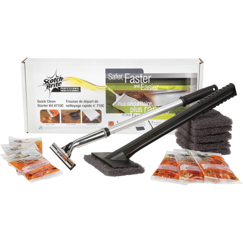 Scotch-Brite Quick Clean Griddle Cleaning System Starter Kit Nia-Chem Ltd.