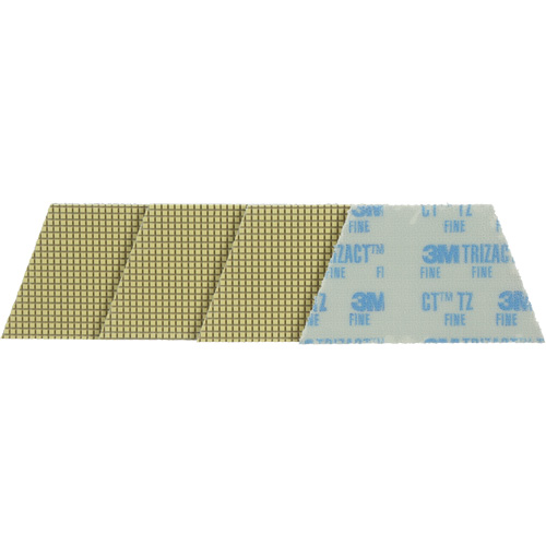 Tampon abrasif Trizact Diamond TZ, Ponçage/Polissage, Bleu Nia-Chem Ltd.